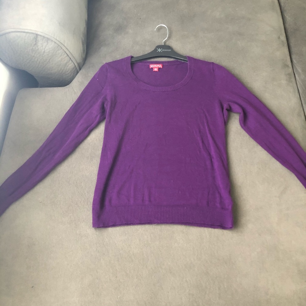 Merona Purple Sweater - Picture 3 of 3
